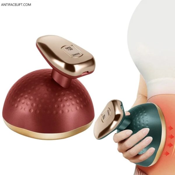 All-in-One Body Sculpting Device: EMS, RF, Heating, Vibration, Ultrasonic, and Tri-Color LED