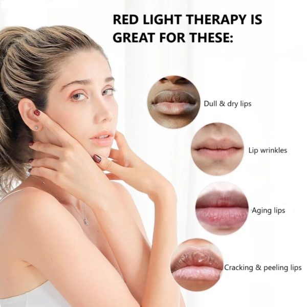 Anti-Aging Lip Plumper Device with Red Light Therapy | Anti-aging Lip Enhancer - Image 6