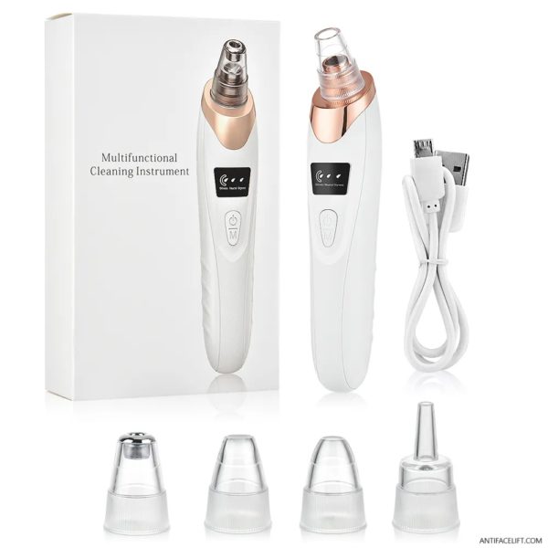 Electric Pore Vacuum: Blackhead Remover, Sebum & Acne Cleaner, and Facial Deep Cleansing Device For Smoother Skin