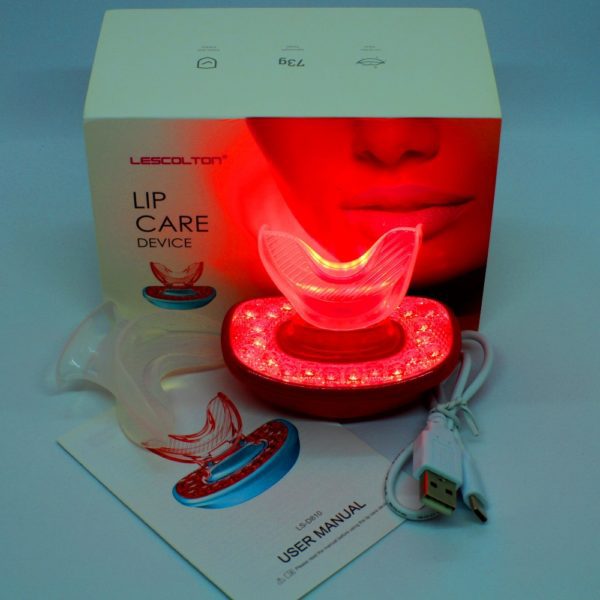 Red Light Therapy for Lips. Plumper fuller younger lips. Anti-Aging.