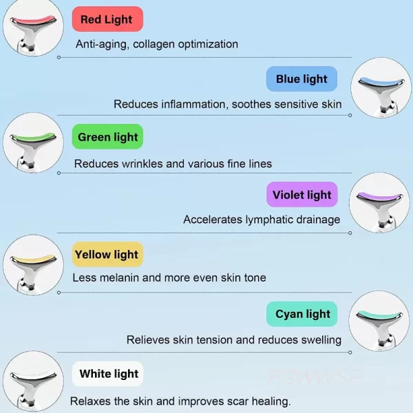 7-in-1 LED EMS Face & Neck Massager | Sculpts, Lifts, Tightens, Rejuvenates Skin - Image 5